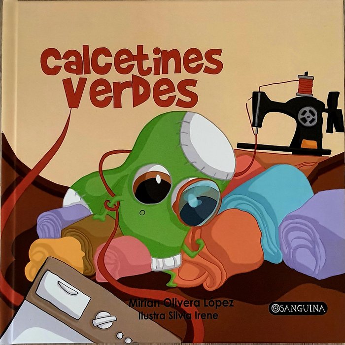 Calcetines Verdes, de Irene, Ilustra Silvia | portada del libro