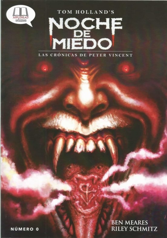 NOCHE DE MIEDO LAS CRONICAS DE PETER VINC | portada del libro