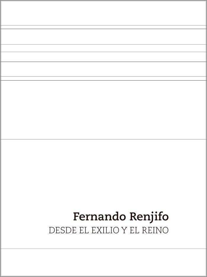 Desde el exilio y el reino, de RENJIFO | portada del libro
