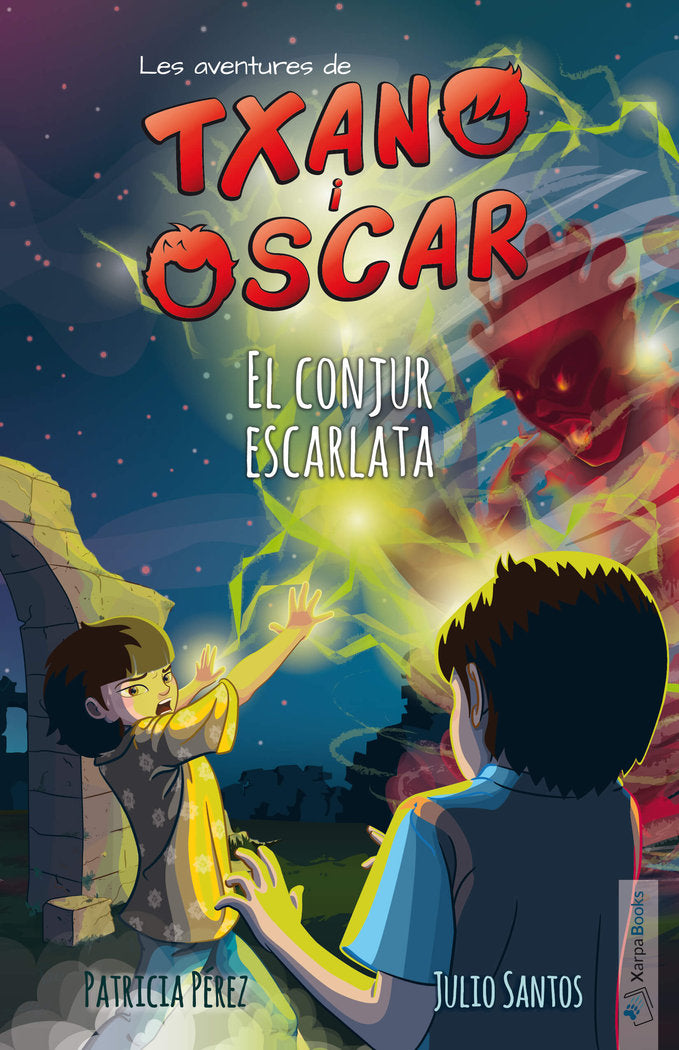 El conjur escarlata, de SANTOS, JULIO | portada del libro