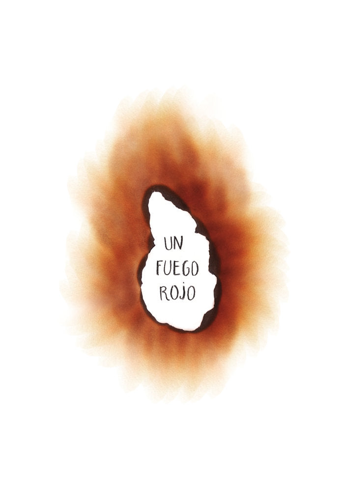 Un fuego rojo, de ORO PRADERA, BEGOÑA | portada del libro