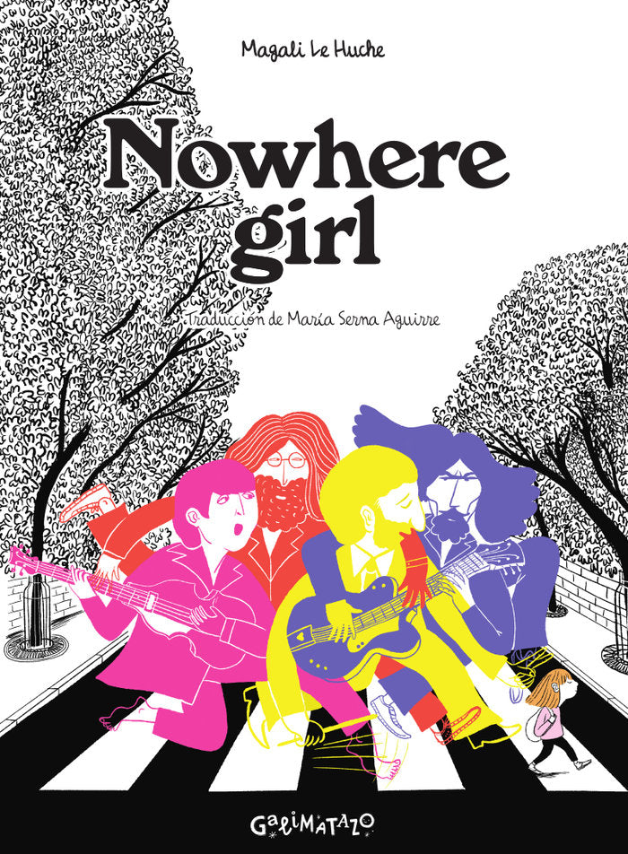 NOWHERE GIRL, de LE HUCHE, MAGALI | portada del libro