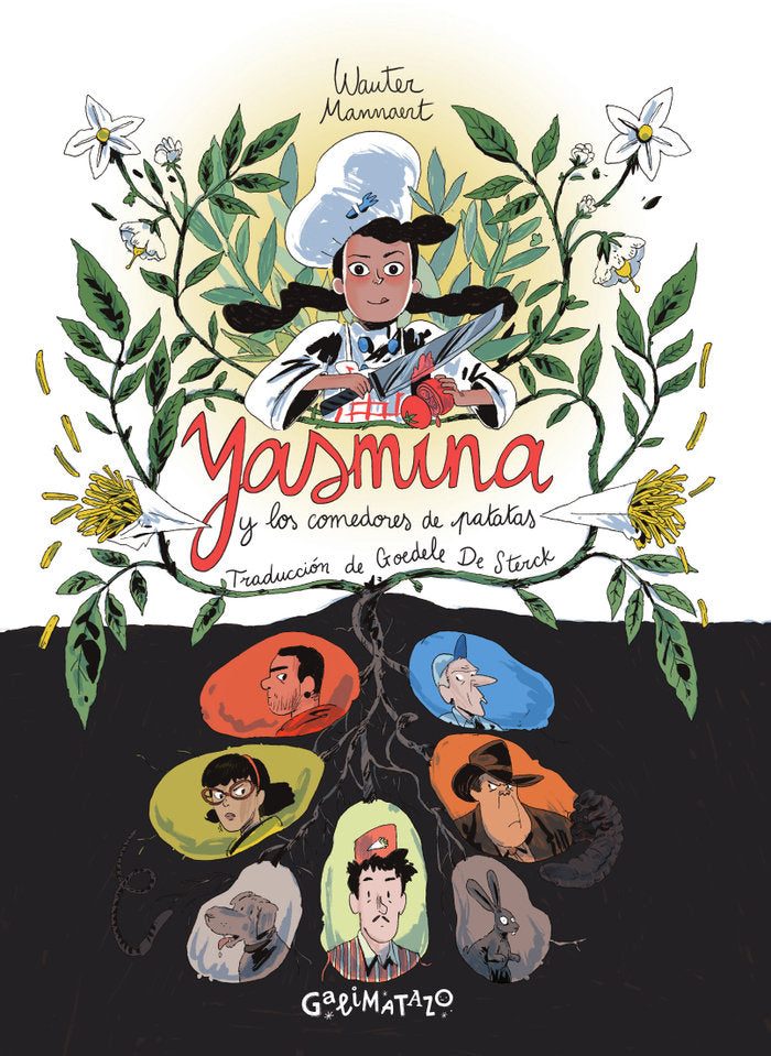 Yasmina y los comedores de patatas, de MANNAERT, WAUTER | portada del libro