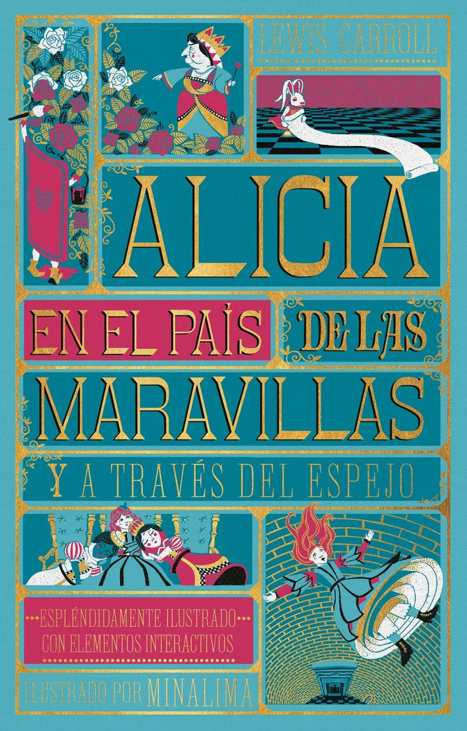 ALICIA EN EL PAIS DE LAS MARAVILLAS, de CARROLL, LEWIS | portada del libro