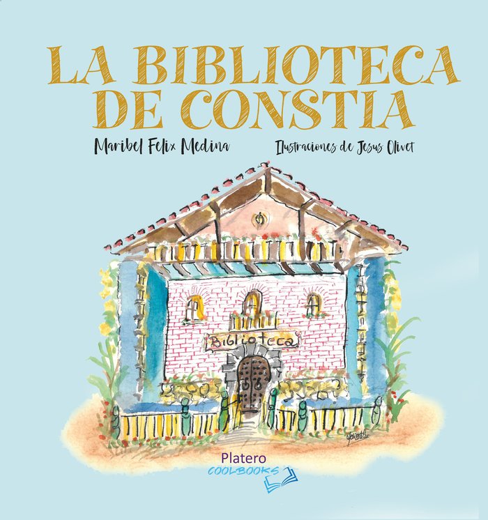 LA BIBLIOTECA DE CONSTIA, de FÉLIX MEDINA, Mª ISABEL | portada del libro