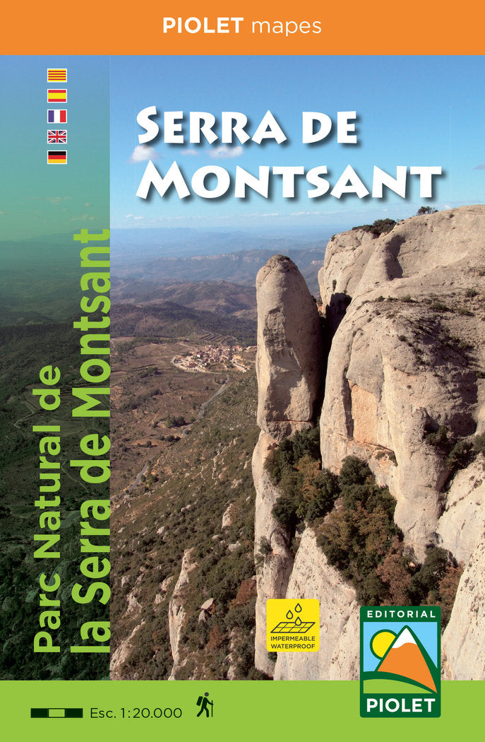 Serra de Montsant, de Piolet, Editorial | portada del libro