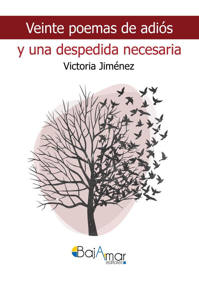 VEINTE POEMAS DE ADIÓS Y UNA DESPEDIDA NECESARIA, de JIMÉNEZ, VICTORIA | portada del libro