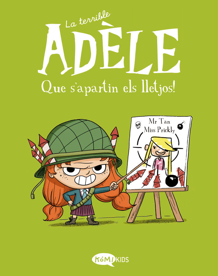 LA TERRIBLE ADELE 5 QUE SAPARTIN ELS LLETJOS, de MR TAN | portada del libro
