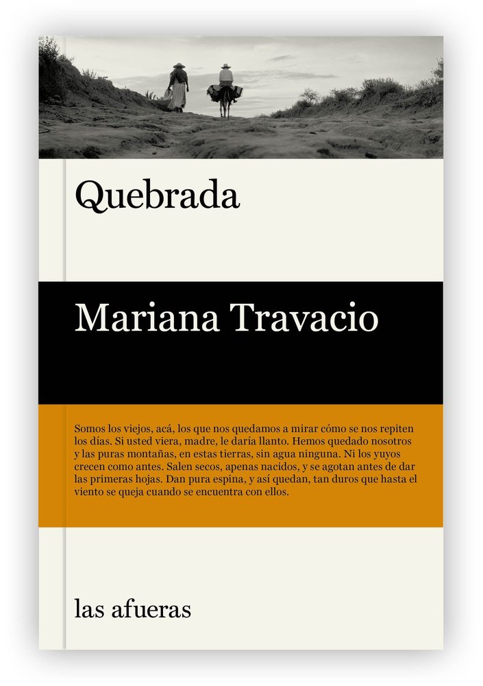 QUEBRADA, de TRAVACIO, MARIANA | portada del libro