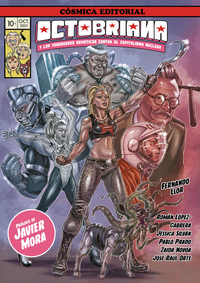 OCTOBRIANA Y LOS VENGADORES SOVIÉTICOS, de Llor, Fernando | portada del libro