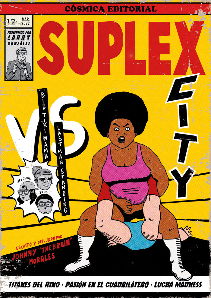 Suplex City, de Rodríguez, Juan | portada del libro