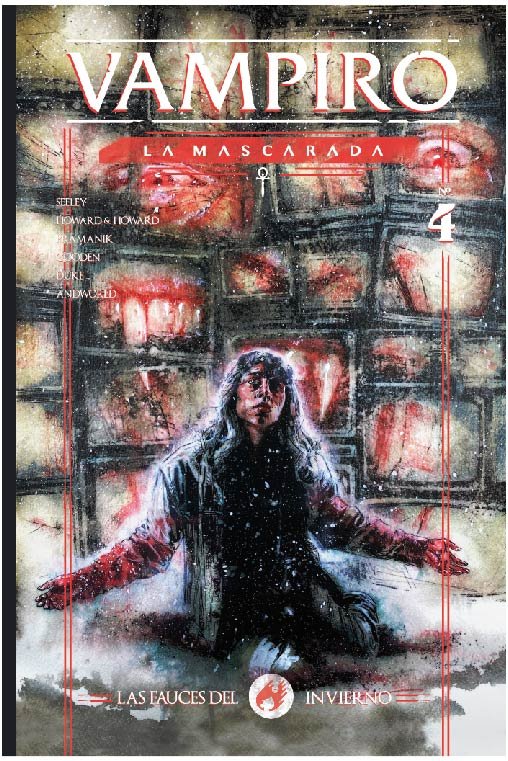 VAMPIRO LA MASCARADA LAS FAUCES DEL INVIERNO 4, de GOODEN | portada del libro