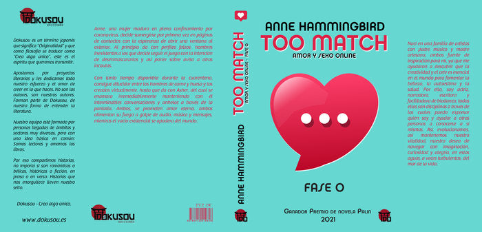 TOO MATCH. Amor y sexo online., de HAMMINGBIRD, ANNE | portada del libro