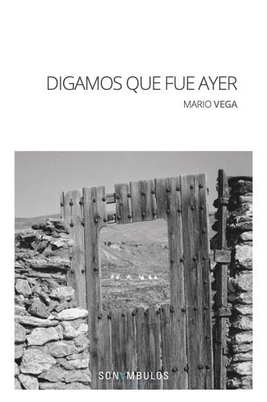 DIGAMOS QUE FUE AYER, de VEGA, MARIO | portada del libro