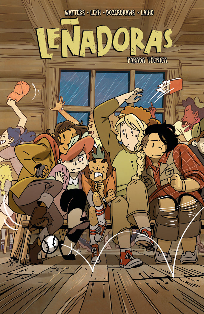 LEÑADORAS PARADA TECNICA, de STEVENSON,NOELLE | portada del libro