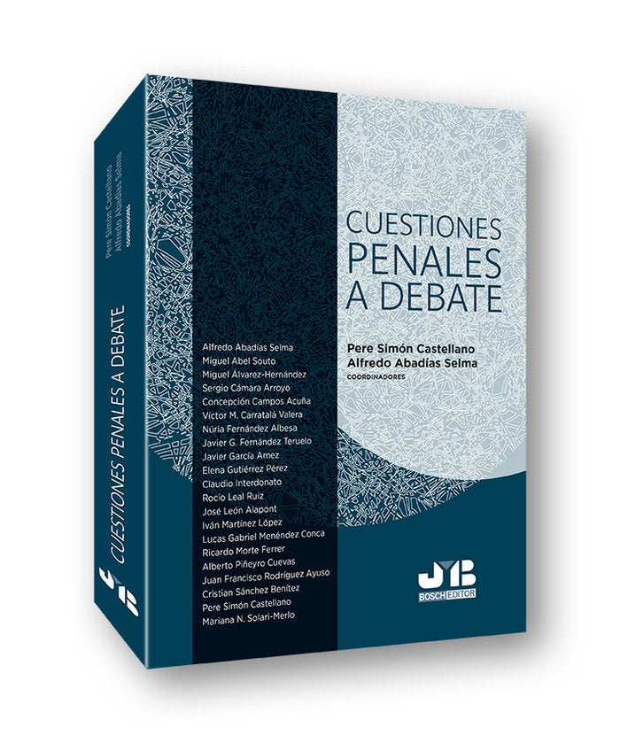 Cuestiones penales a debate, de SIMON CASTELLANO, PERE | portada del libro