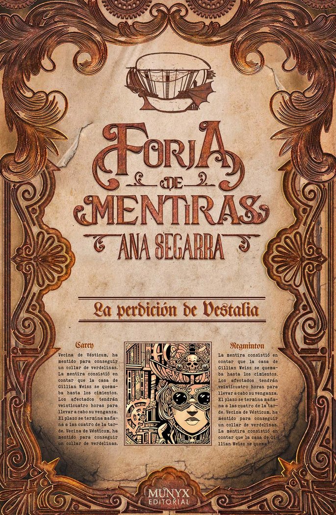 FORJA DE MENTIRAS, de SEGARRA, ANA | portada del libro