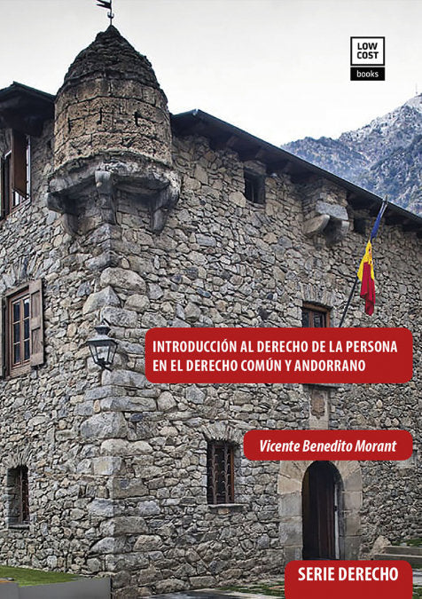 INTRODUCCION AL DERECHO DE LA PERSONA EN EL DERECHO COMUN Y, de BENEDITO MORANT, VICENTE | portada del libro