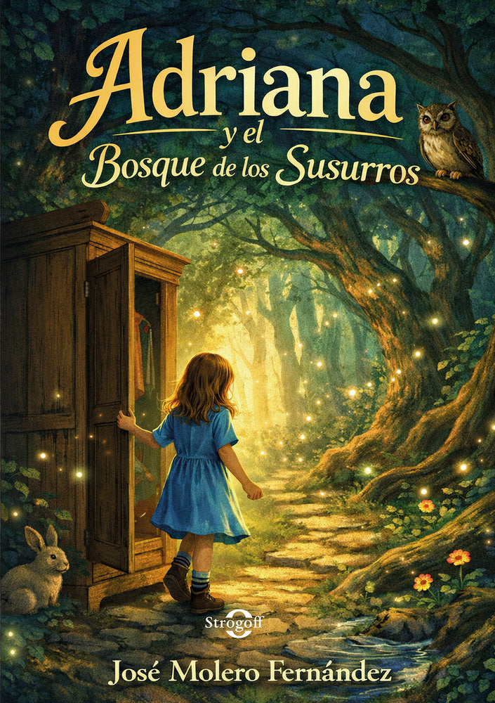 ADRIANA Y EL BOSQUE DE LOS SUSURROS, de Molero Fernández, José | portada del libro