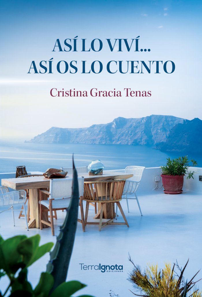 Así lo viví, así lo cuento, de Gracia Tenas, Cristina | portada del libro