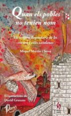 Quan els pobles no tenien nom, de Miquel Martín i Serra | portada del libro