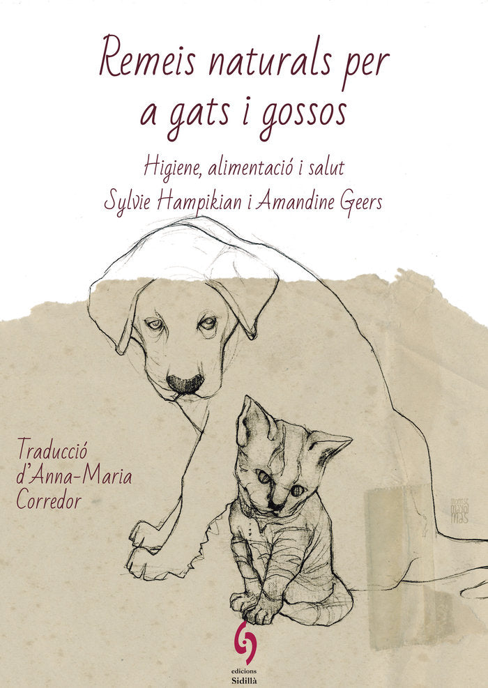 REMEIS NATURALS PER A GATS I GOSSOS, de SYLVIE HAMPIKIAN | portada del libro