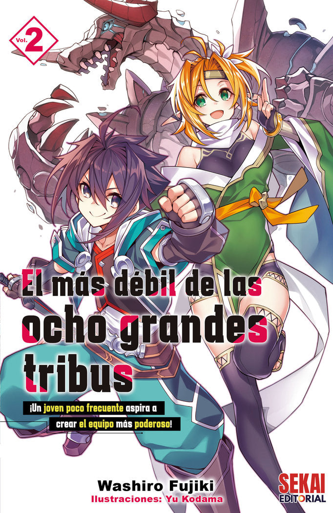El más débil de las ocho grandes tribus 2, de Fujiki, Washiro | portada del libro