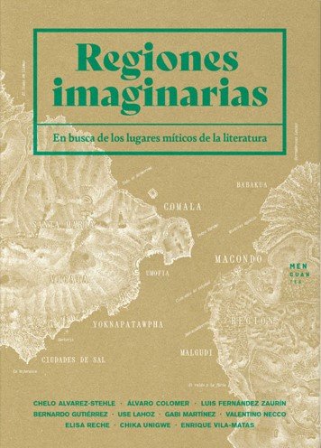 Regiones imaginarias, de Colomer, Álvaro | portada del libro