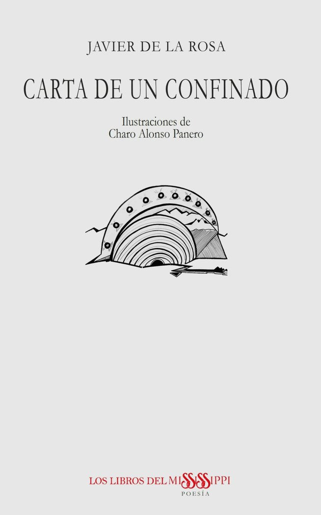 CARTA DE UN CONFINADO, de de la Rosa, Javier | portada del libro