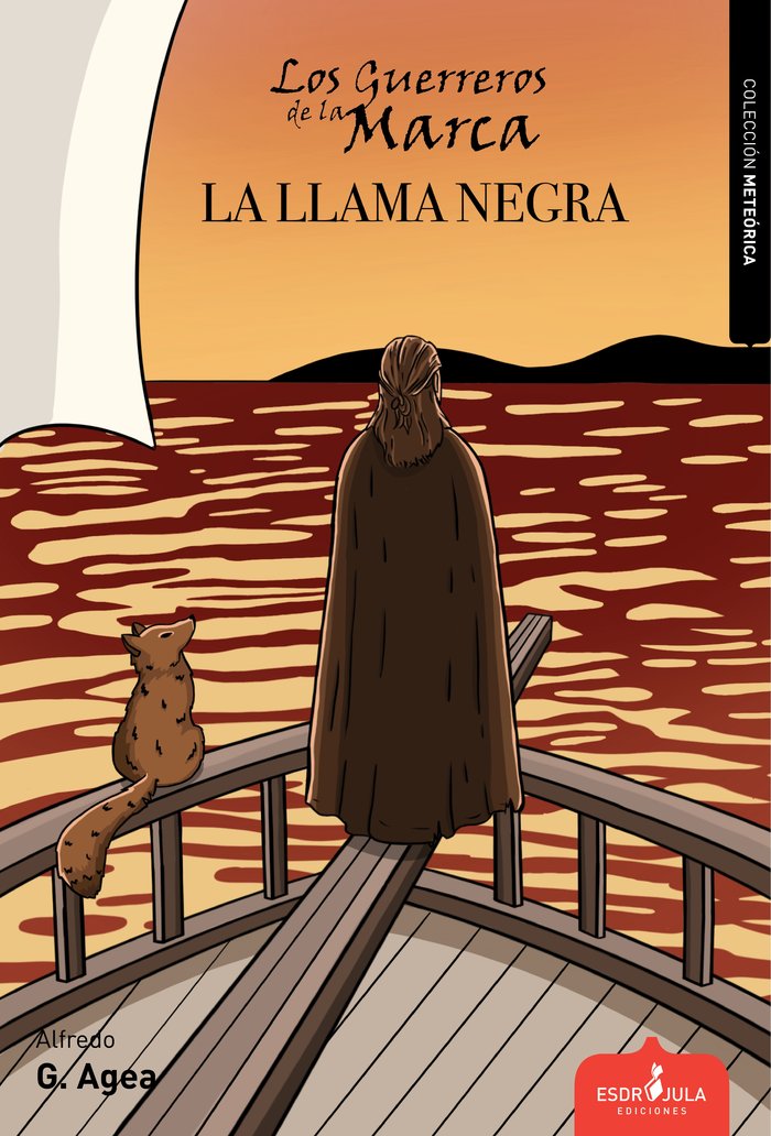 LOS GUERREROS DE LA MARCA: LA LLAMA NEGRA, de García Agea, Alfredo | portada del libro