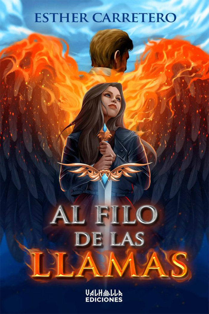 Al filo de las llamas, de Carretero, Esther | portada del libro