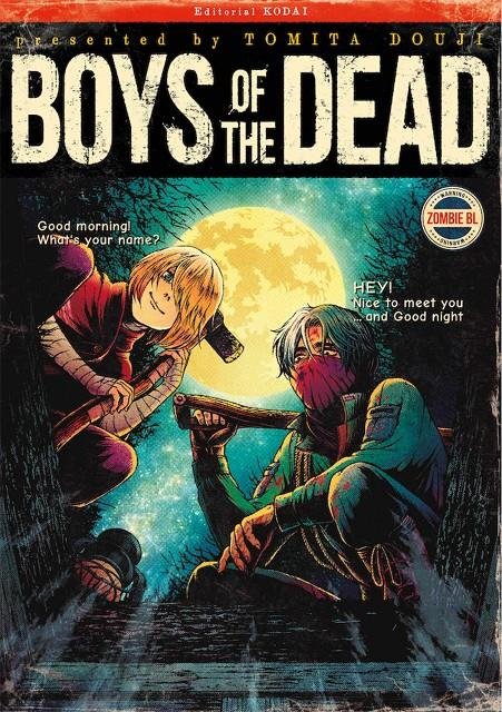 BOYS OF THE DEAD, de TOMITA DOUJI | portada del libro
