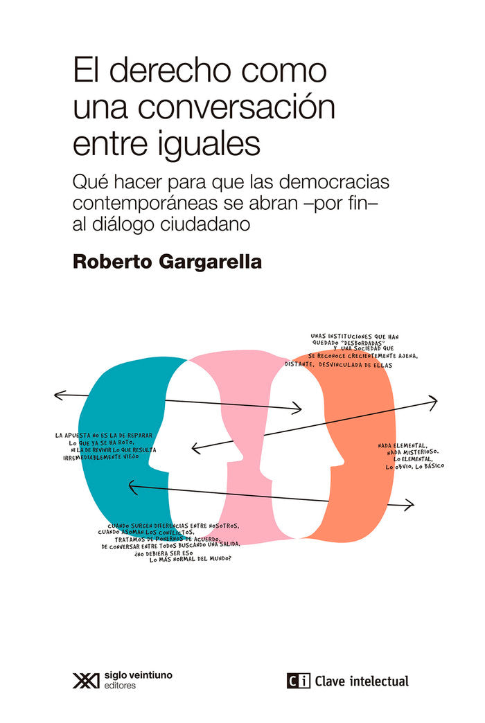 EL DERECHO COMO UNA CONVERSACION ENTRE IGUALES, de GARGARELLA, ROBERTO | portada del libro