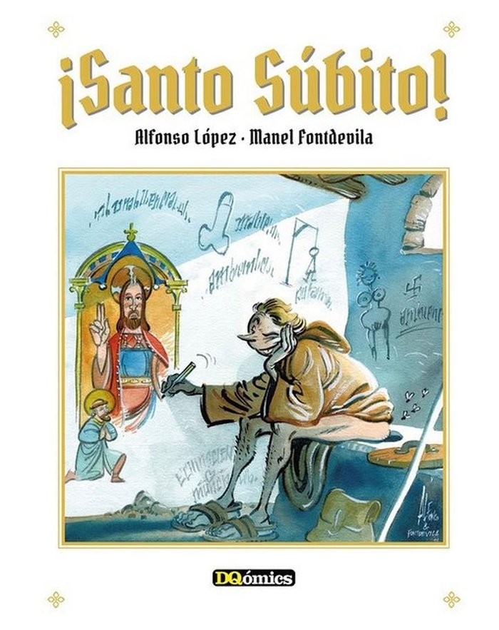 ¡SANTO SUBITO!, de FONTDEVILA | portada del libro