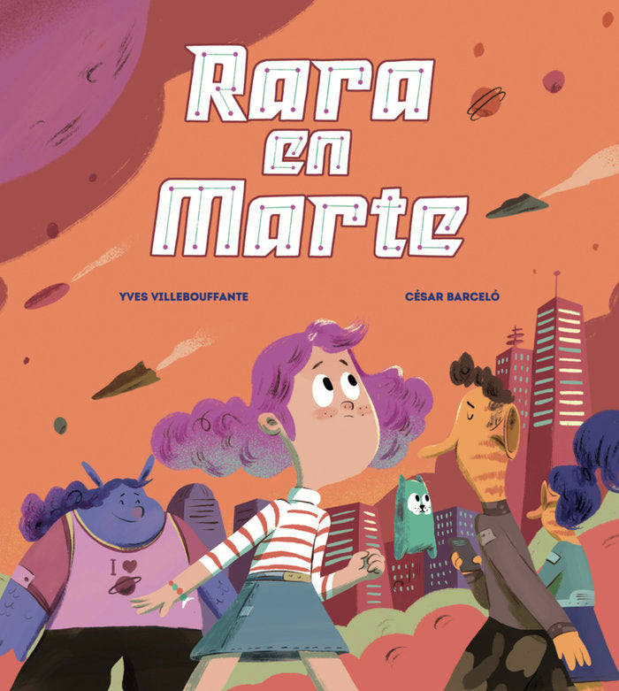 RARA EN MARTE, de VILLEBOUFFANTE, YVES | portada del libro