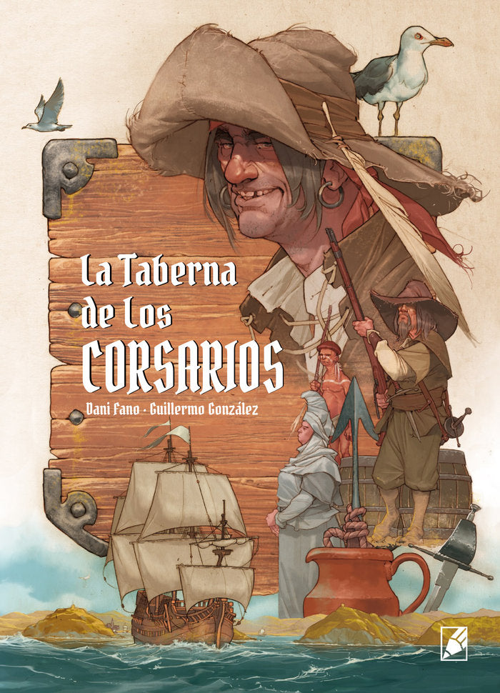 LA TABERNA DE LOS CORSARIOS, de FANO, DANI | portada del libro