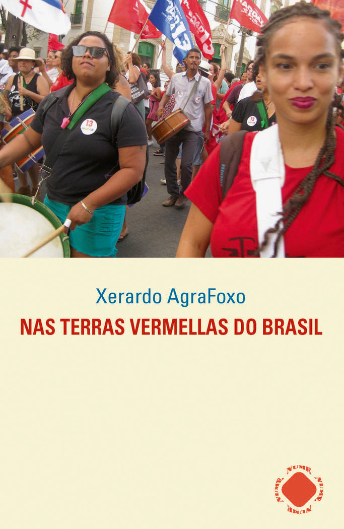 Nas terras vermellas do Brasil, de Agrafoxo, Xerardo | portada del libro