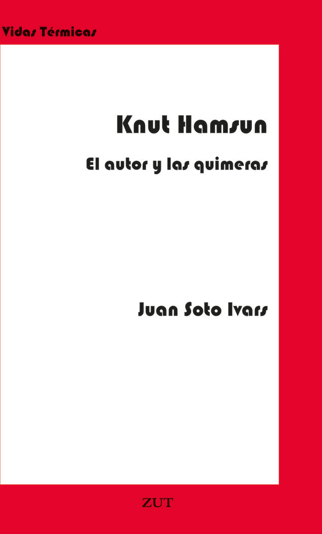 KNUT HAMSUN, de SOTO IVARS, JUAN | portada del libro