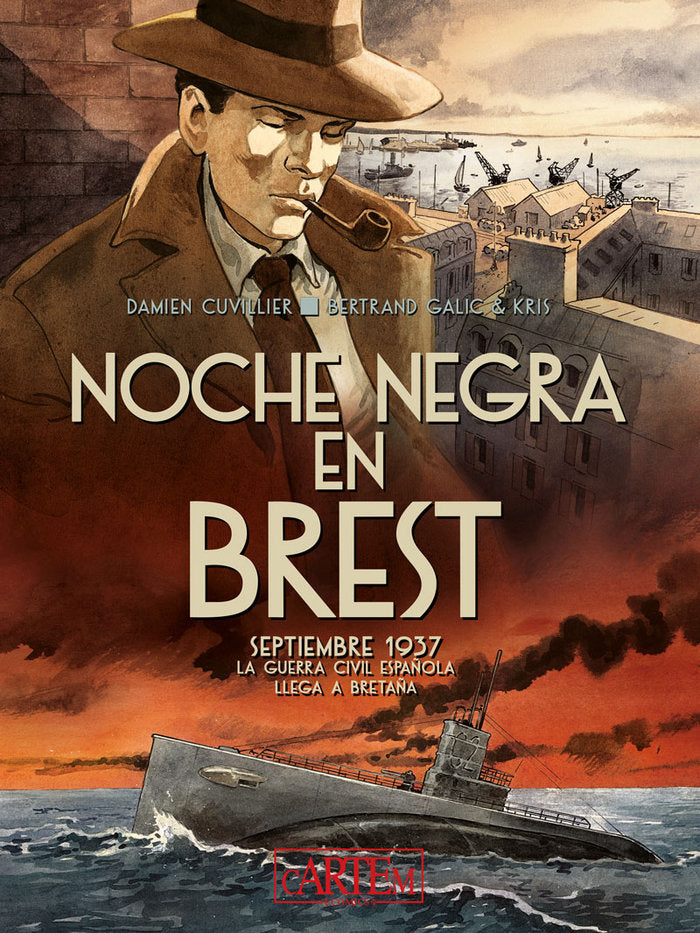 Noche negra en Brest, de CUVILLIER | portada del libro