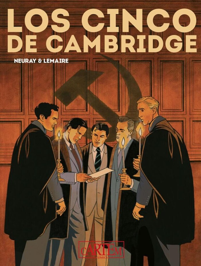 LOS CINCO DE CAMBRIDGE (INTEGRAL), de LEMAIRE | portada del libro