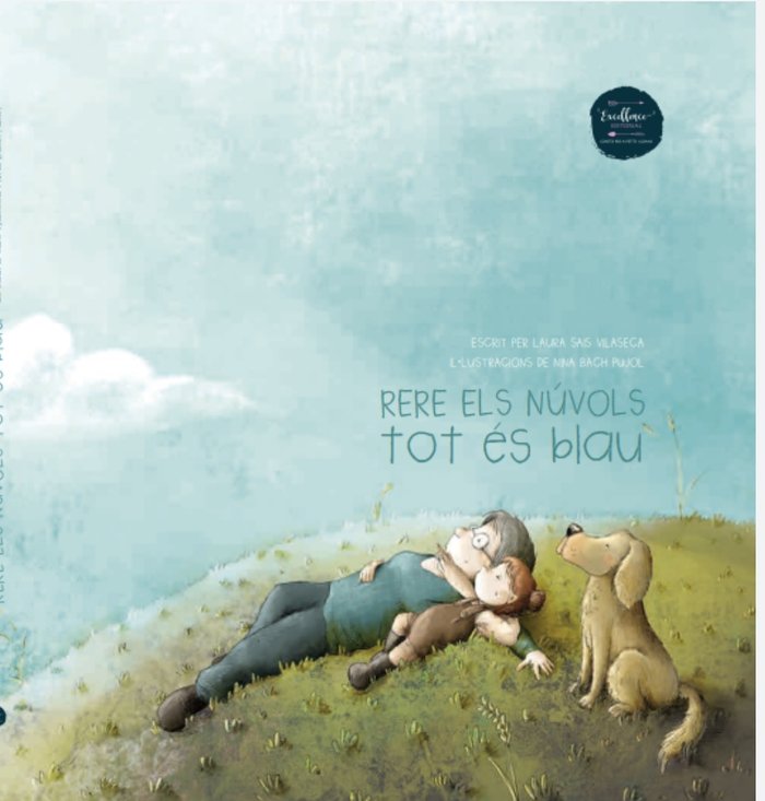 Rere els núvols tot és blau, de Bach Pujol, Nina | portada del libro