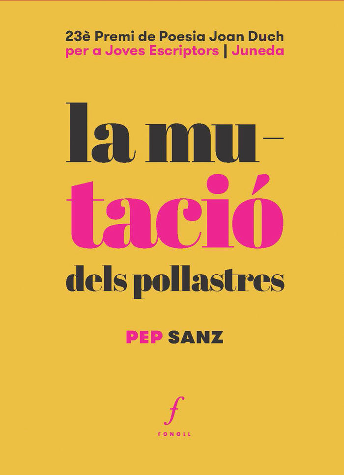 LA MUTACIO DELS POLLASTRES, de PEP SANZ | portada del libro