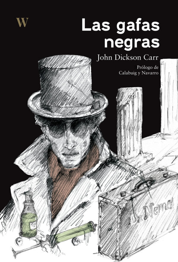 LAS GAFAS NEGRAS, de JOHN DICKSON CARR, JOHN | portada del libro