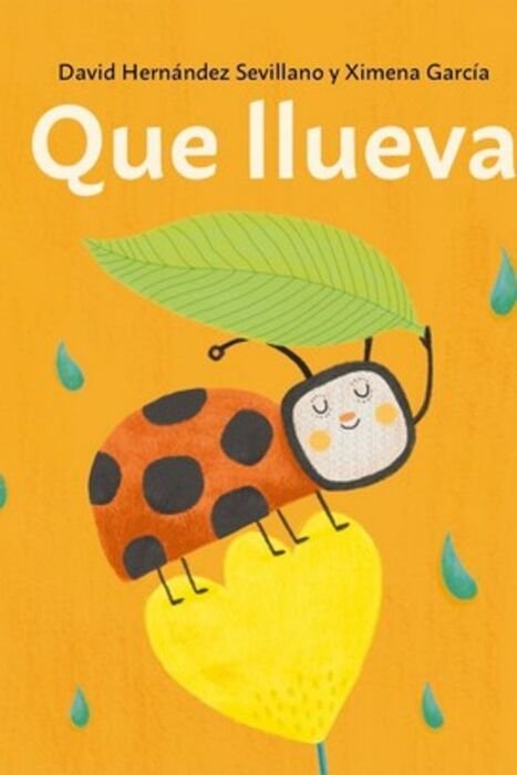 QUE LLUEVA, de HERNANDEZ SEVILLANO | portada del libro
