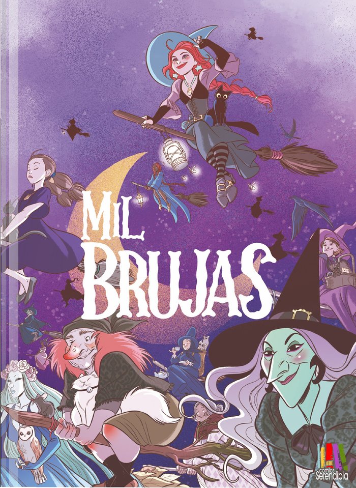 MIL BRUJAS, de Varias Autoras, Mil Brujas | portada del libro