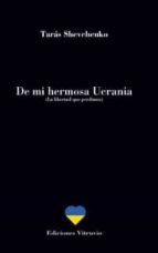 De mi hermosa Ucrania, de SHEVCHENKO | portada del libro