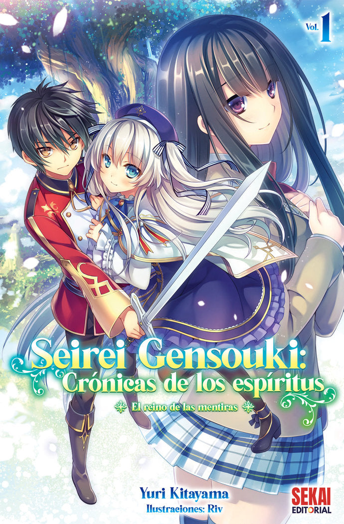 Seirei Gensouki: crónicas de los espíritus Vol. 1, de Kitayama, Yuri | portada del libro