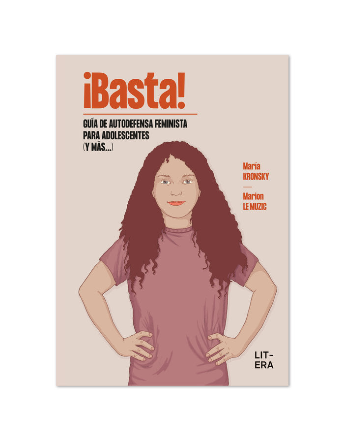 BASTA GUIA DE AUTODEFENSA FEMINISTA PARA ADOLESCENTES, de MARIA KRONSKY | portada del libro