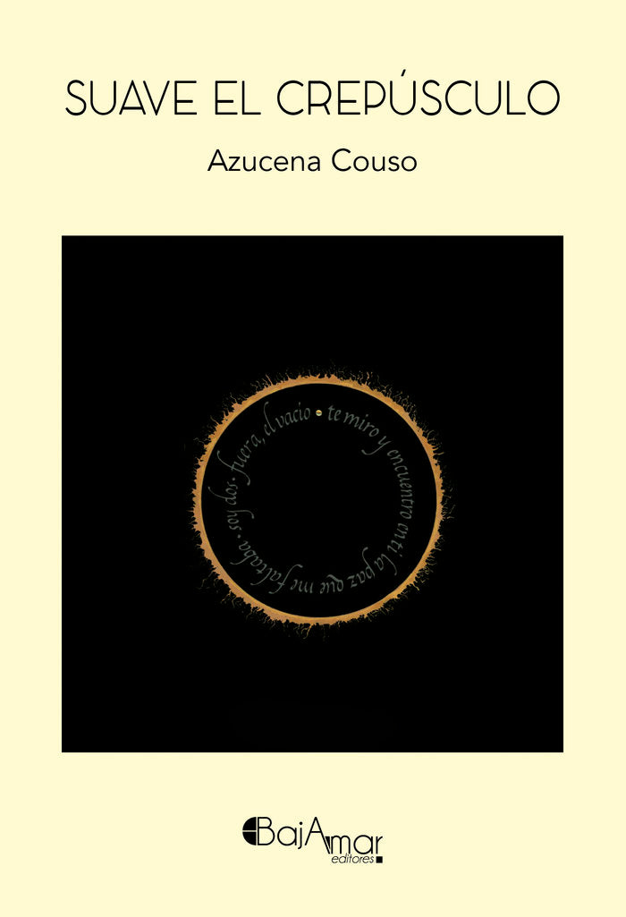 SUAVE EL CREPÚSCULO, de COUSO, AZUCENA | portada del libro