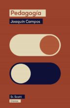 PEDAGOGIA, de Joaquín Campos | portada del libro